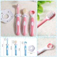 ชุดแปรงสีฟันเด็ก 3 ชิ้น แปรงขนนุ่ม แปรงเด็กเล็ก ที่ทำความสะอาดลิ้น 3step kids toothbrush