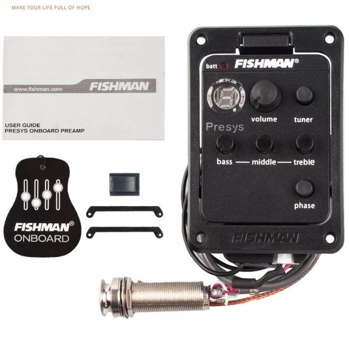 Ready for shipment🚚fishman presys 101🎁fishman pickup preamp eq model