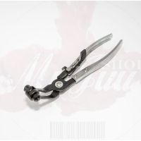 FORCE คีมหนีบเข็มขัดรัดท่อ แบบทำมุม Angled ffllat band hose clamp pliers Model 62522