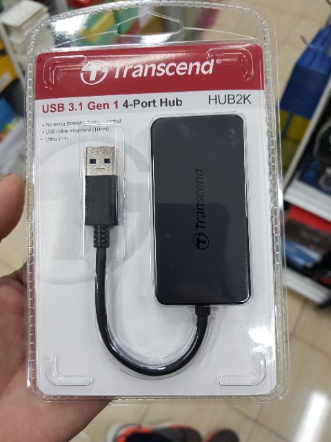 transcend-flash-sale-ราคาพิเศษ-hub-4-ports-usb-3-0-ts-hub2k-พร้อมส่ง