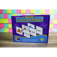 เกมต่อคำศัพท์สีและรูปภาพ(Colors and Shapes)
