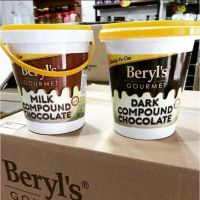 Beryls Dark Milk Liquid Compound Chocolate 1 kg.