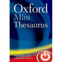 OXFORD MINI THESAURUS (4ED) REISSUE BY DKTODAY