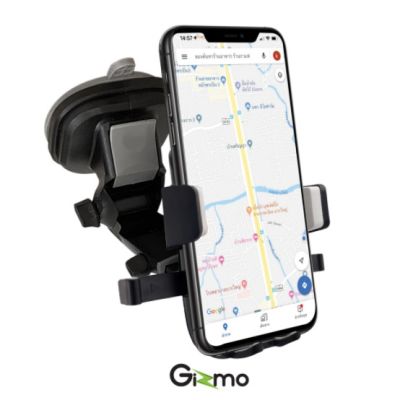 Gizmo ⚡️FLASH SALE⚡️(ราคาพิเศษ) GH-033 ที่วางมือถือในรถยนต์ แท่นวางโทรศัพท์ในรถ Car Holder Auto lock กาวเหนียว ดีไซน์สวย