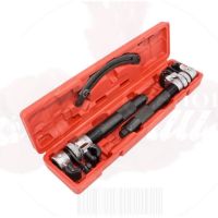 FORCE ชุดเครื่องมือถอดโช็คสปริงงานหนัก Heavy duty coil spring compressor with jaws &amp; holder Model 627280U