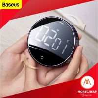 ถูก/แท้Baseus Digital Timer เครื่องตั้งเวลา เครื่องนับเวลาถอยหลัง มีแม่เหล็ก Countdown Kitchen Timer Countdown Alarm