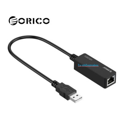 ORICO USB 2.0 to LAN รุ่น UTL-U2-BK - สีดำ