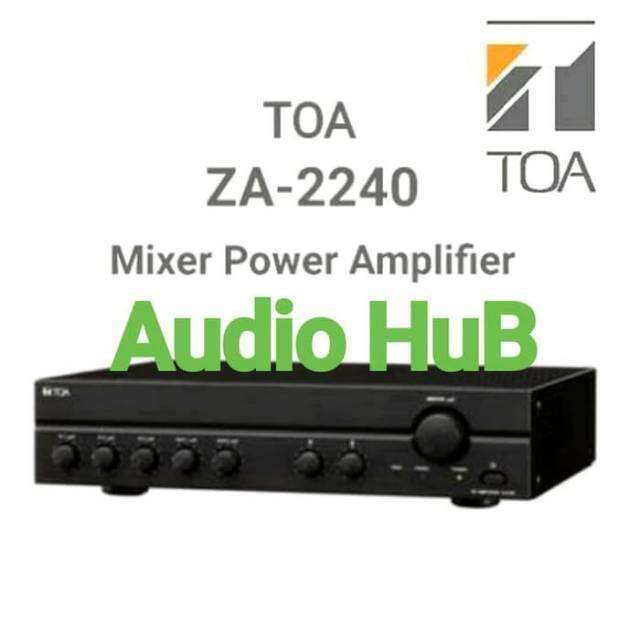AMPLIFIER TOA ZA 2240 AMPLI ZA2240 240 WATT | Lazada Indonesia