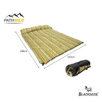 BLACKDEER SELF-INFLATING MATTRESS (INFLATABLE PAT) แผ่นรองนอน แบบพองลมอัตโนมัติ