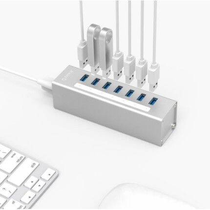 orico-a3h7-hub-7-ports-usb-3-0-superspeed-power-12v-2-5a-ออกใบกำกับภาษีได้