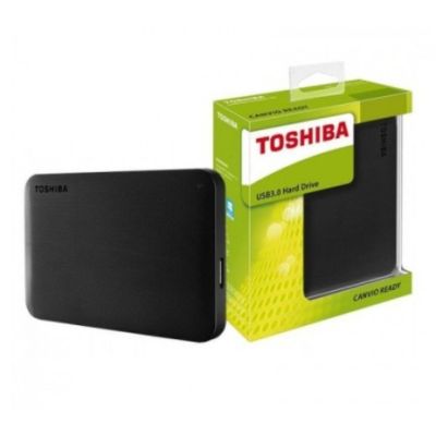 Toshiba ฮาร์ดดิสก์ USB 3.0 Hard Disk External 2.5 Canvio Ready 1TB