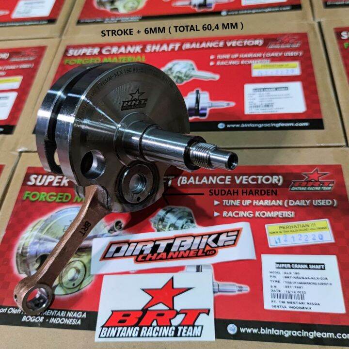 Super Crankshaft Kruk As Brt Klx Dtracker Mm Lazada Indonesia