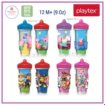 Playtex Sipsters Stage 3 Peppa Pig Insulated Sippy Cup, 9 oz, 2 pk 