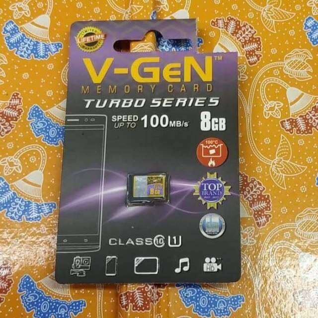 Memory Card VGen Turbo 16GB Memori Micro Sd Vgen Turbo 32GB Class 10