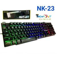 Nubwo NK-23 Mutant Gaming Keyboard  RUBBER DOME ไฟทะลุ/Nubwo NK-36 MARS GAMING KEYBOARD คีย์บอร์ดเกมส์มิ่ง สายUSB