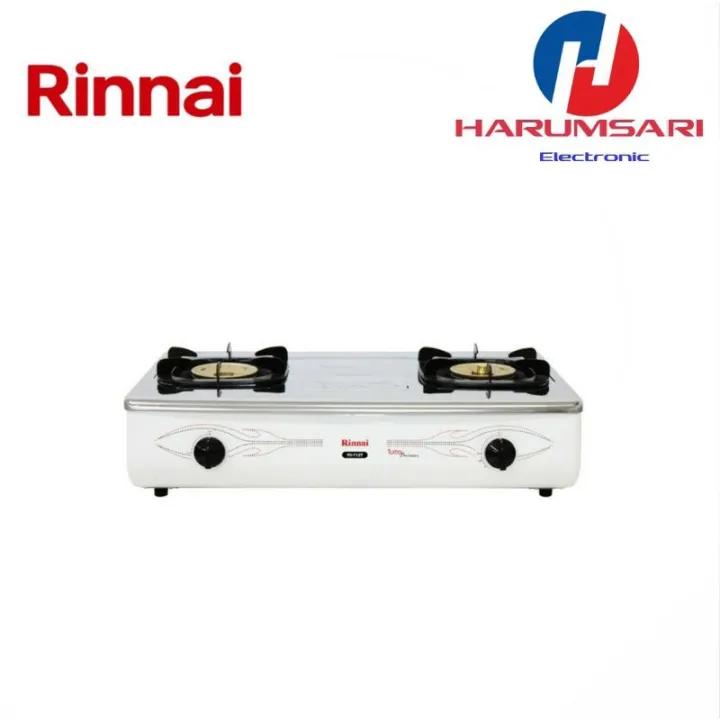 Rinnai Kompor Gas Dua 2 Tungku Stainless Api Besar Api Turbo Ri 712t Lazada Indonesia