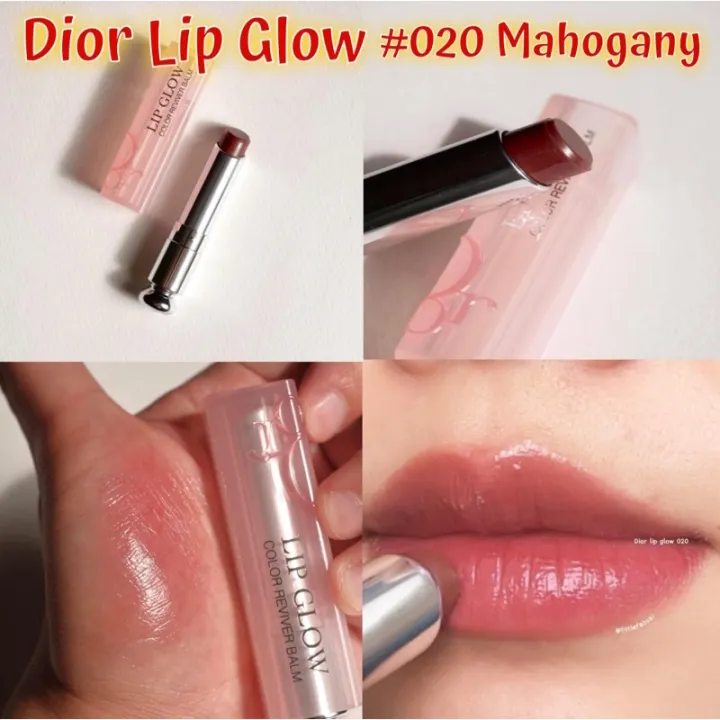 Mua Son Dưỡng Dior Addict Lip Glow Oil 020 Màu Đỏ Nâu chính hãng Son dưỡng  cao cấp Giá tốt
