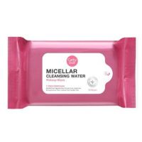 Cathy doll Micellar Cleansing Water Makeup Wipes 30 sheets ชมพู