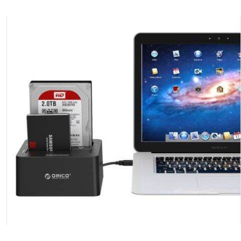 orico-6629us3-c-hdd-docking-2-bays-usb3-0-โอริโก้ด๊อกกิ้ง-สำหรับ-hdd-ssd-ขนาด-2-5-3-5