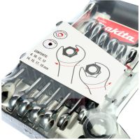 MAKITA B-65523 ชุดประแจปากตายข้าง-ด้ามฟรีข้าง 8อัน/ชุด 65523