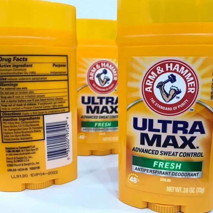 [พร้อมส่ง] ARM & HAMMER Deodorants ROLL ON โรลออนระงับกลิ่นกาย แบบสติ๊ก