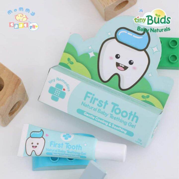 Tiny Buds First Tooth Natural Baby Teething Gel (20g) Lazada PH