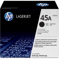 Original HP Q5945A (45A) Black ตลับหมึกโทนเนอร์ แท้ LaserJet 4345mfp M4345XM MFP