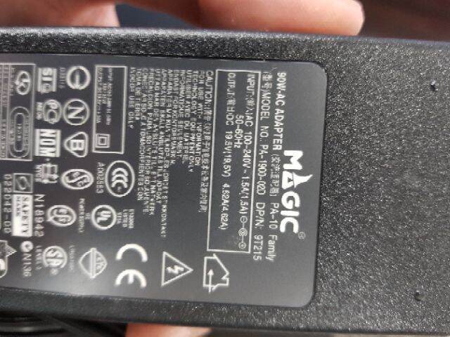 อะแดปเตอร์แท้เเบนเมจิเทค-hp-19-5v-3-33a-19-5v-4-62a-หัว-7-4-5-0-mm-adapter-notebook-เมจิคเทค