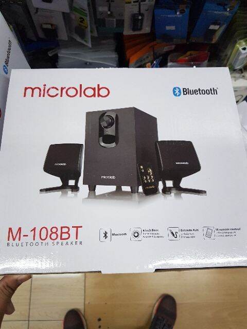 microlab-flash-sale-ราคาพิเศษ-ลำโพง-m-108bt-speaker-มีbluetoothในตัวสดวกใช้งาน