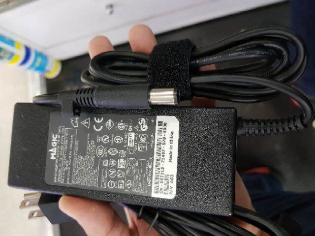 อะแดปเตอร์แท้เเบนเมจิเทค-hp-19-5v-3-33a-19-5v-4-62a-หัว-7-4-5-0-mm-adapter-notebook-เมจิคเทค