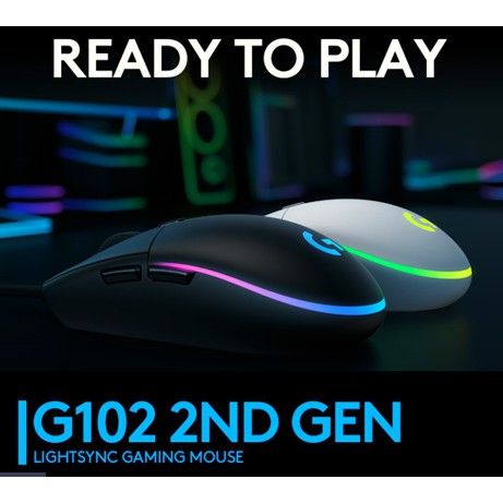 logitech-flash-sale-ราคาโปรโมชั่น-new-gen-2-เมาส์-g102-เมาส์เกมมิ่งแบบมีสาย-รับประกัน-2ป๊