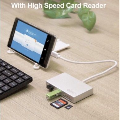 unitek-flash-sale-ราคาพิเศษ-5-in-1-usb-c-hub-usb-c-dataเท่านั้นชาตร์ไม่ได้-card-reader-model-y-9319