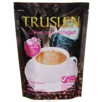 TRUSLEN COFFEE PLUS​ Collagen คอฟฟี่พลัส​ คอลลาเจน​ กาแฟลดน้ำหนัก​ กระชับหุ่น​ ผิวขาวใส​ ขนาด​ 240 กรัม