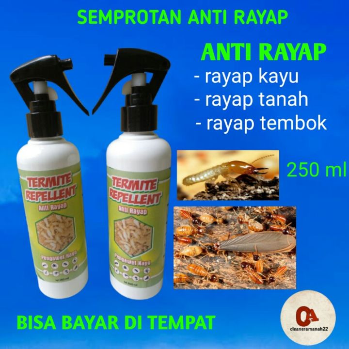 Cleaneramanah22 Rayap Obat Racun Pembasmi Obat Anti Rayap Kayu Tanah