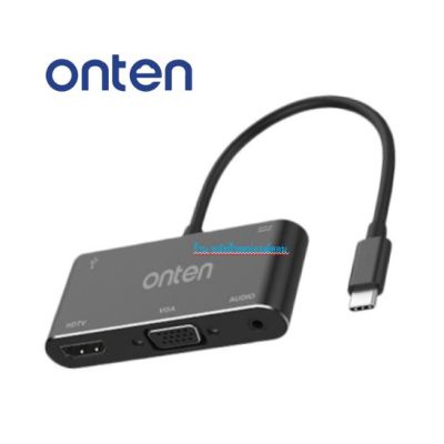 Onten OTN-9573S Type-C To HDMI/VGA