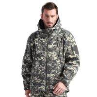 เสื้อแจ็คเก็ตแทคเกียร์ ลายพรางดิจิตอล ACU (TAD Gear Tactical Softshell Camouflage Outdoors Jacket Set Men Army: ACU)