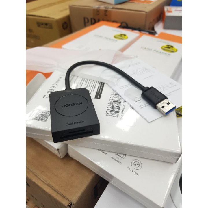 ugreen-flash-sale-ราคาโปรโมชั่น-รุ่น-20250-usb-3-0-to-sd-tf-sf-memory-card-reader-พร้อมส่ง