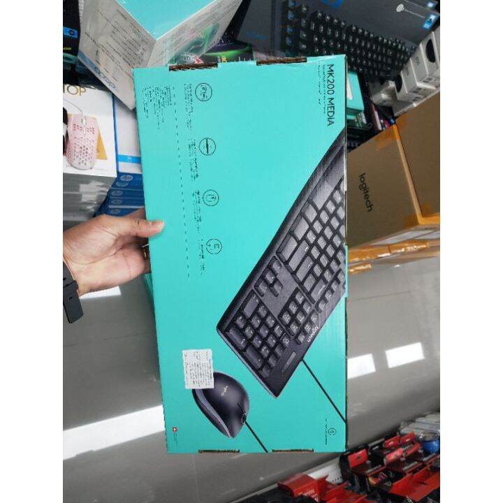 logitech-คีย์บอร์ด-mk200-usb-mouse-keyboard-พร้อมส่ง