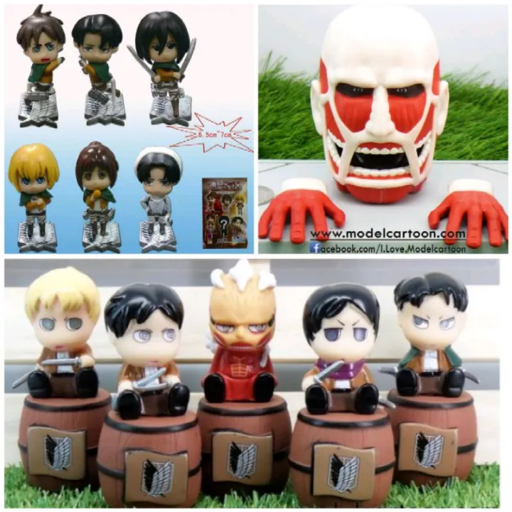 attack-on-titan-หน้ายักษ์-มือยักษ์-พร้อมฐาน-ความสูงของหน้ายักษ์-9-ซม