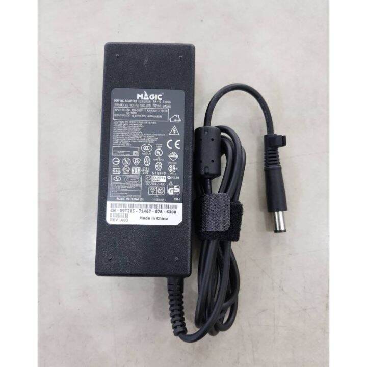 อะแดปเตอร์แท้เเบนเมจิเทค-hp-19-5v-3-33a-19-5v-4-62a-หัว-7-4-5-0-mm-adapter-notebook-เมจิคเทค