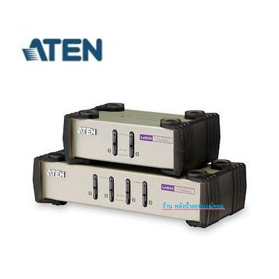ATEN 4Port PS/2USB KVM Switch รุ่น CS82U/CS84U Lazada.co.th