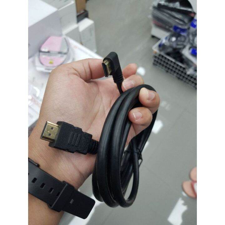 macnus-high-speed-hdmi-cable-4k50-60hz-3-เมตร-หัวงอ