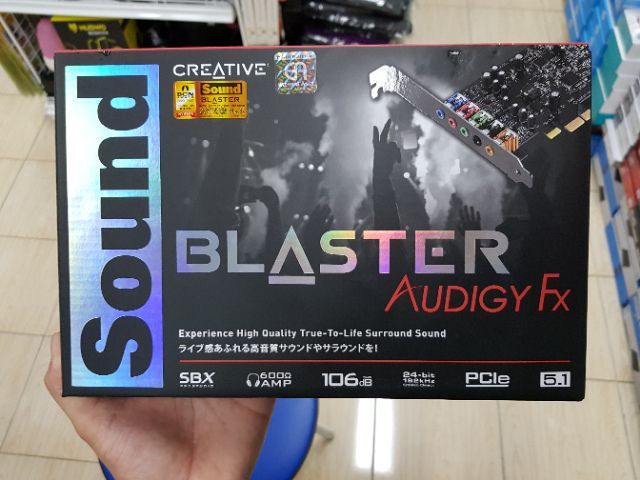 creative-ซาวด์การ์ด-sound-blaster-audigy-fx-5-1-pcie-sound-card-with-sbx-pro-studio-ของเท้