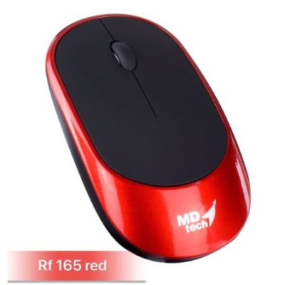 MD-TECH  Wireless Mouse (RF-165) Black ไม่มีเสียง