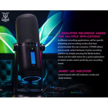 nubwo-x300-microphone-streaming-cypher-96khz-ไมโครโฟนคอนเดนเซอร์-รับประกัน2ปี-ไมค์สตรีม