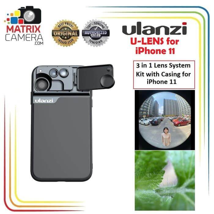 Ulanzi U Lens for iPhone 11 Lensa Macro Fisheye CPL 3 in 1 Multi Lens Lazada Indonesia