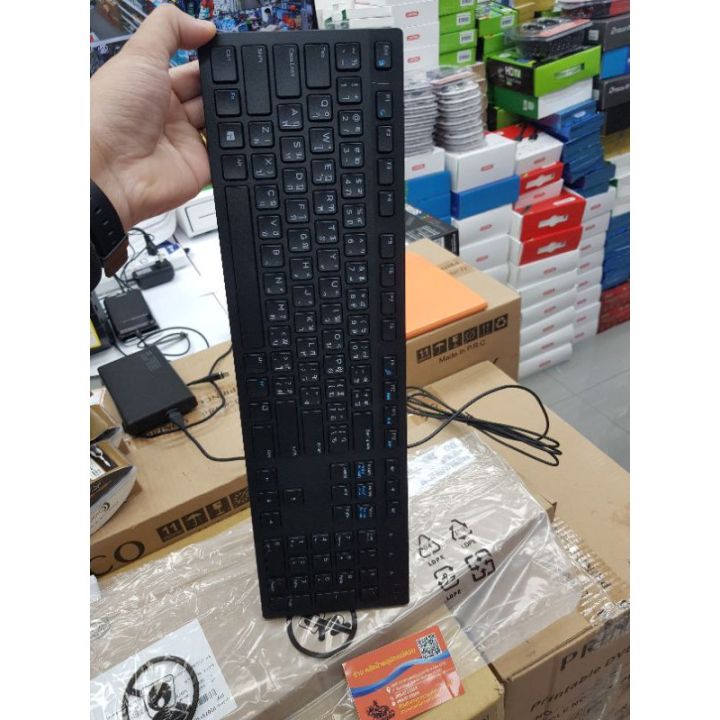 dell-ราคาพิเศษ-ของแท้-1000-keyboardสำหรับใช้งานออฟฟิศ-kb216-thai-eng-ออกใบกำกับภาษีได้