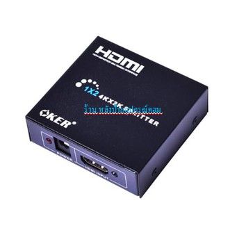 oker-splitter-กล่องแยกจอ-hdmi-splitter-1-2-4-4k