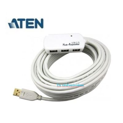 ATEN 4-Port USB 2.0 Extender Hub 12m. รุ่น UE2120H