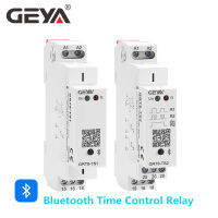 GEYA GRT8-TS ศัพท์บลูทูธ Android APP บลูทูธจับเวลารีเลย์การควบคุมระยะไกล Timer S Witch 16A Ac DC24V-240V